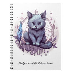Mystical Cat Anteckningsbok