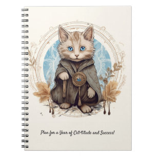 Mystical Cat Anteckningsbok