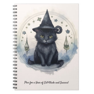 Mystical Cat Anteckningsbok