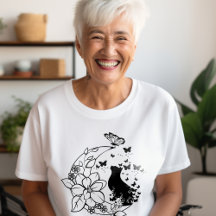 Mystical Cat och Måne