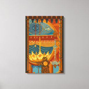 Mystical Ceiling Print från Brightons Music Room Canvastryck