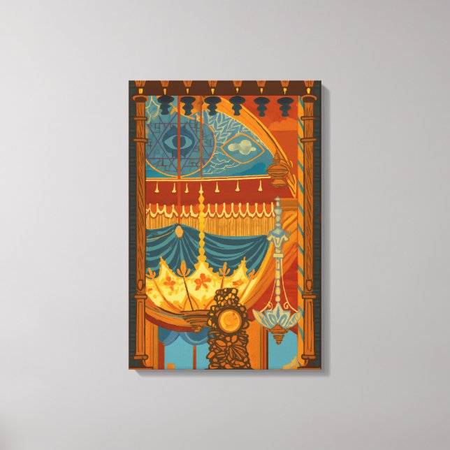 Mystical Ceiling Print från Brightons Music Room Canvastryck (Framsida)