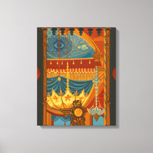 Mystical Ceiling Print från Brightons Music Room Canvastryck