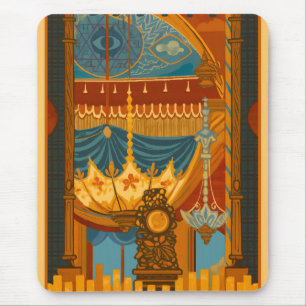 Mystical Ceiling Print från Brightons Music Room Musmatta