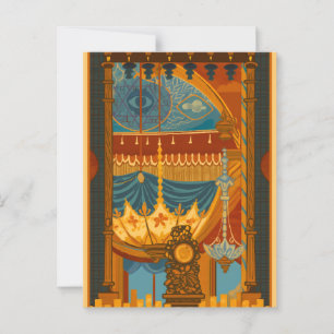 Mystical Ceiling Print från Brightons Music Room Vykort