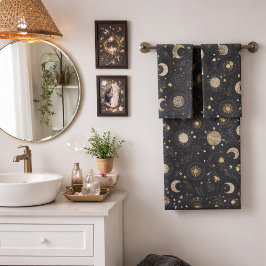 Mystical Celestial Moon Pattern