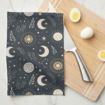 Mystical Celestial Moon Pattern