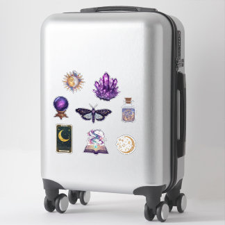 Mystical Celestial Sticker Lakan | Tarot, Måne, C Klistermärken