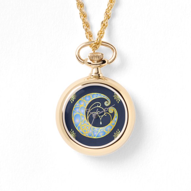Mystical Celtic Måne Armbandsur (Framsida)