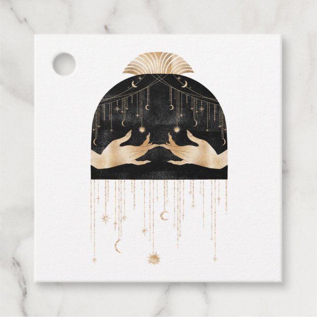 Mystical Cosmic Gåvor Etiketter (Framsida)