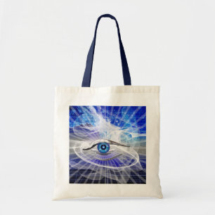Mystical Cosmic Öga Tygkasse