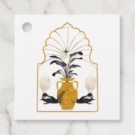 Mystical Cosmic Plant Gåvor Etiketter