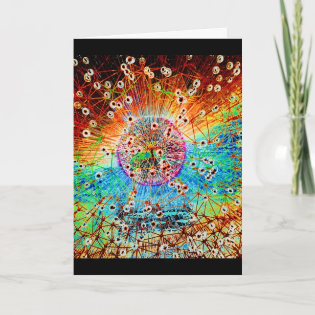 Mystical Cosmos Card Kort (Framsida)