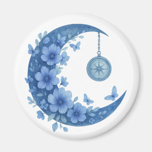 Mystical Crescent Måne Magnet