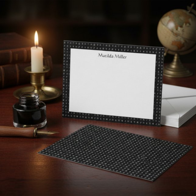 Mystical Custom Stationery Anteckningskort (Skapare uppladdad)