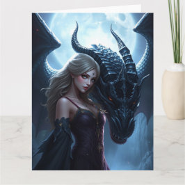 Mystical Dragon Art Kort