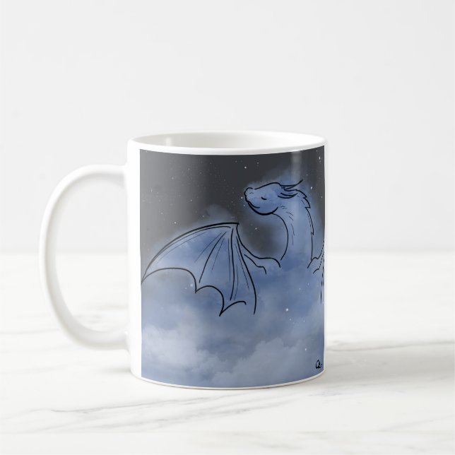 Mystical Dragon Kaffemugg (Vänster)