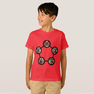 Mystical Dragon Kung-familjen T Shirt