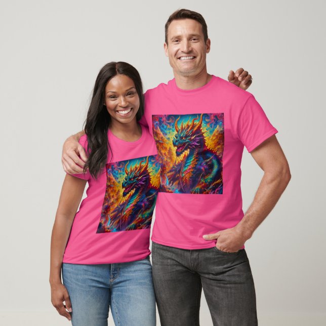 Mystical Dragon Kung T Shirt (Unisex)