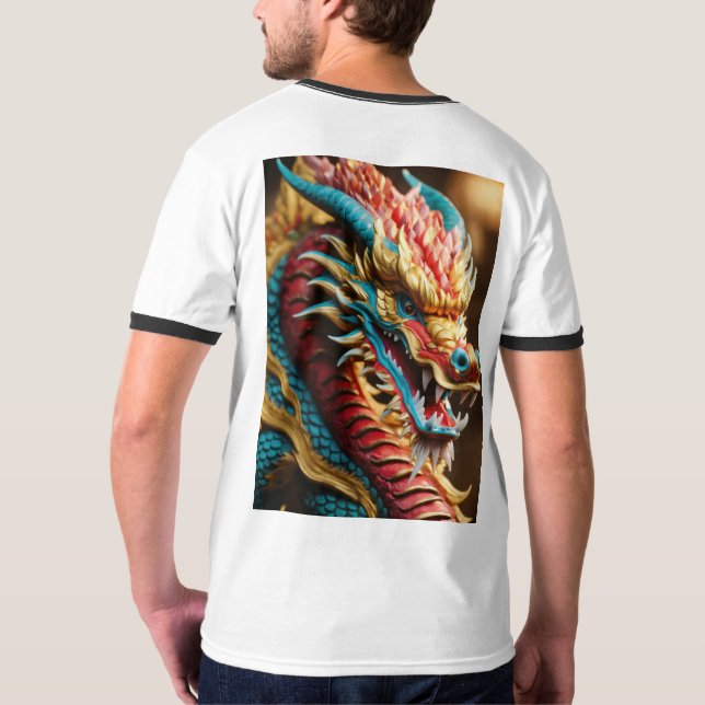 Mystical Dragon-relief T Shirt (Baksida)