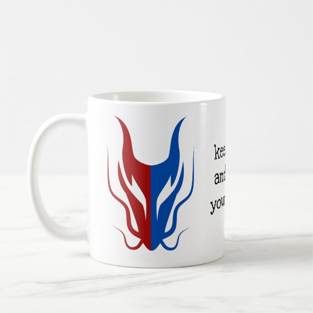 Mystical Dragoon Fantasy Kaffemugg (Vänster)