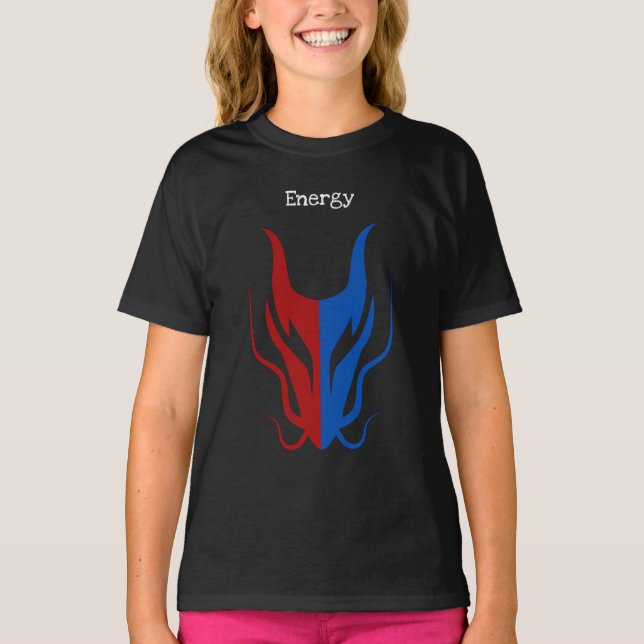 Mystical Dragoon Fantasy T Shirt (Framsida)