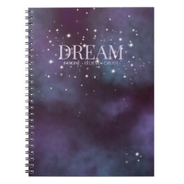 Mystical Dream Dusty Violet Anteckningsbok