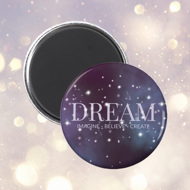 Mystical Dream Dusty Violet Magnet (Skapare uppladdad)