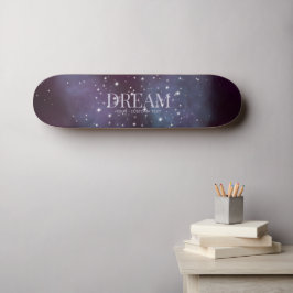 Mystical Dream Dusty Violet Mini Skateboard Bräda 18,5 Cm