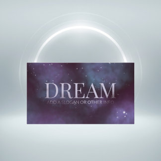 Mystical Dream Dusty Violet Visitkort