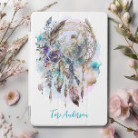 Mystical Dreamcatcher Fairy iPad Mini Skydd<br><div class="desc">Denna mystiska ipad cover har en förtjusande drömmare med en underbar älv, blommor, fjädrar och ett ömtåligt blad. Personlig med ditt namn, så har det magiska fodral säkert en lugnande vibe för din iPad. Du kan ändra teckensnitt och text färg om du vill genom att klicka på Redigera med Design...</div>