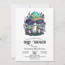 Mystical Dreamy Mushroom Baby Shower