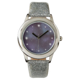 Mystical Dusty Violet Galaxy Armbandsur