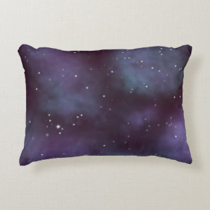 Mystical Dusty Violet Galaxy Dekorativ kudde