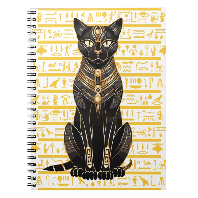 Mystical Egypt Notebook Anteckningsbok (Framsidan)