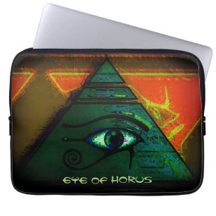 Mystical Egyptian Öga of Horus Laptop Sleeve