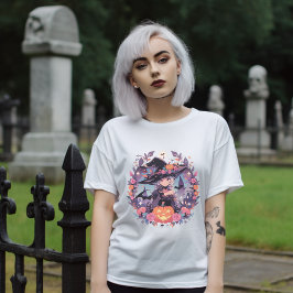 "Mystical Enchantress" Halloween Anime Witch T Shirt