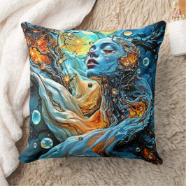 Mystical Etheral Serenity Art Kudde