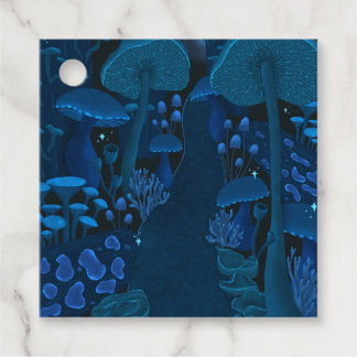 Mystical Fairy Mushroom Woodland Gåvor Etiketter