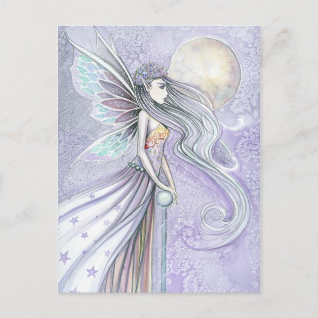 Mystical Fairy Postcard Molly av Harrison Vykort (Framsida)