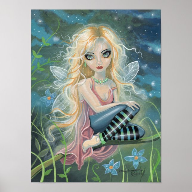 Mystical Fantasy Fairy Art Poster (Framsidan)