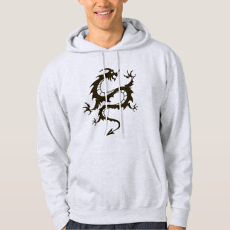 Mystical Fire Dragon | Fantasy Art Illustration Hoodie