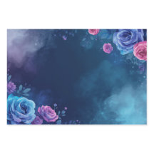 Mystical Floral Ros Flatwrap, Mystical Mönster