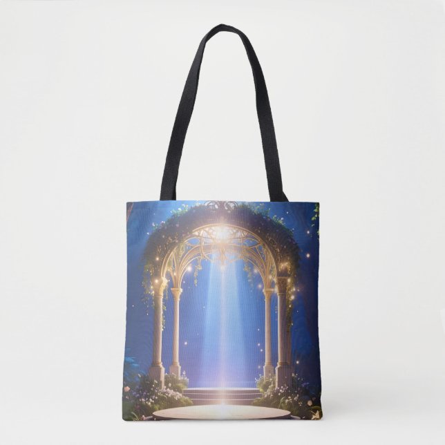 Mystical Forest Archway Light Tote Tygkasse (Framsida)