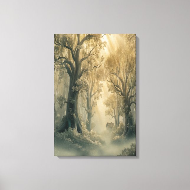 Mystical Forest Canvastryck (Framsida)