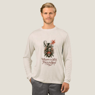 Mystical Forest Spirit Illustration T Shirt