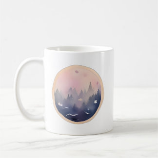 Mystical Forest Twilight Kaffemugg