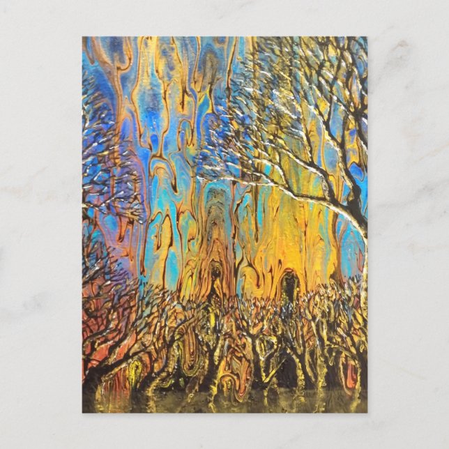 Mystical Forest Vykort (Framsida)