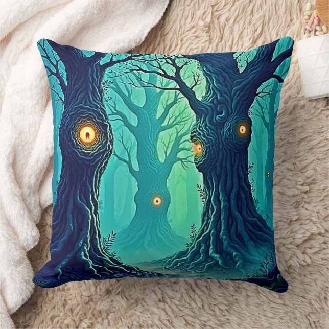 Mystical Forest Watchers Kudde (Filt)