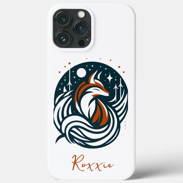 Mystical Fox iphone case (Baksida)